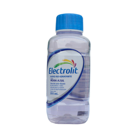Electrolit Mora Azul Oral, Fco. c/355 mL