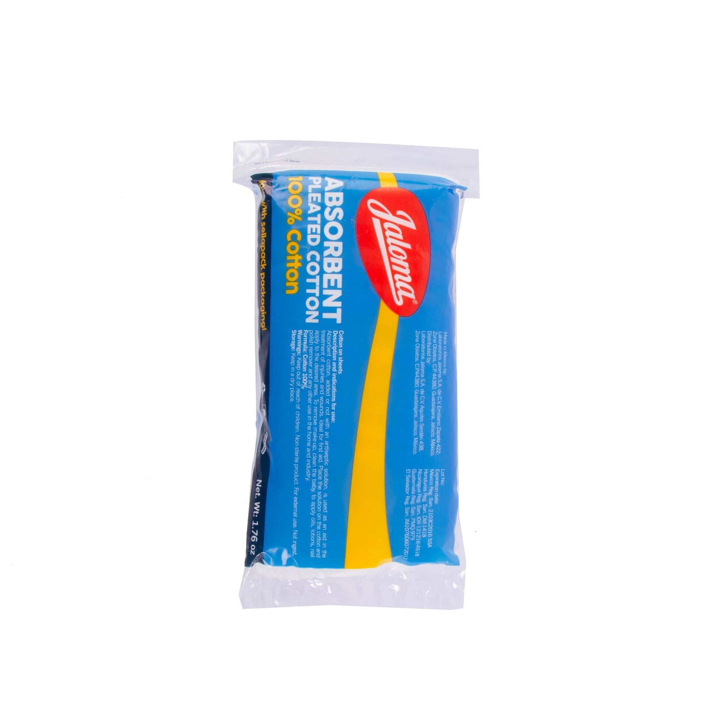 Algodón Plisado 50gr Bolsa – Material de Curación