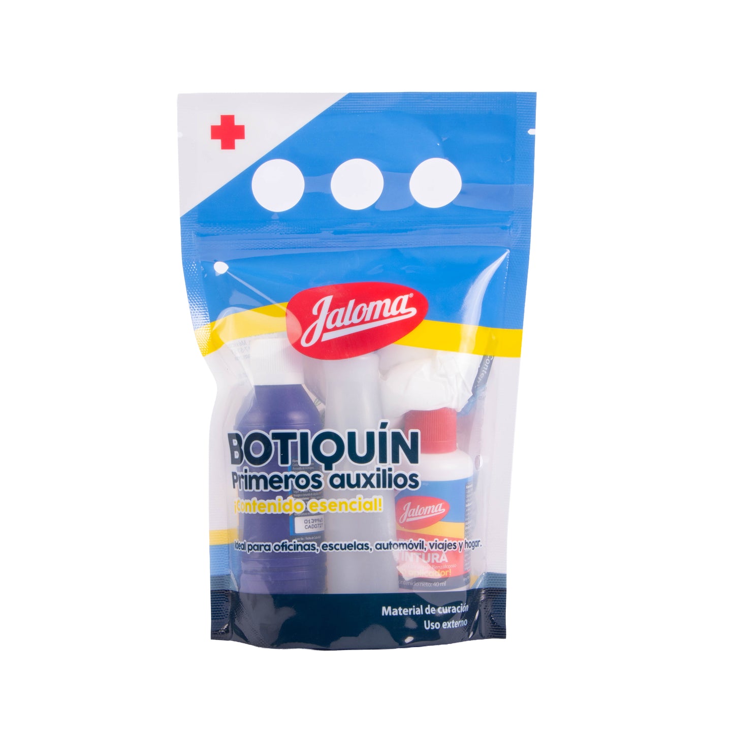 Botiquín Primeros Aux. Bolsa C/8 – Uso General