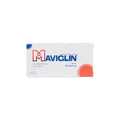 Maviglin Grag 500mg/5mg – Control Glucémico