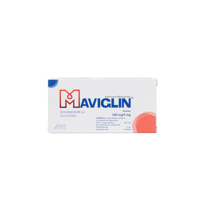 Maviglin Grag 500mg/5mg – Control Glucémico