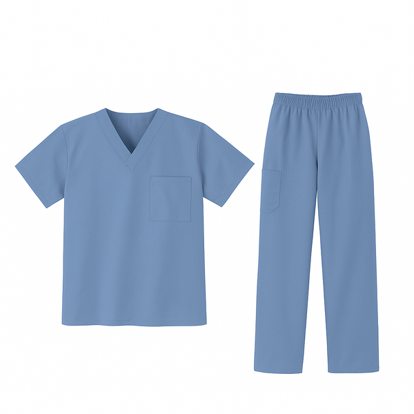 Uniforme Quirúrgico 50/50 Algodón Pol. GDE. Color Azul claro