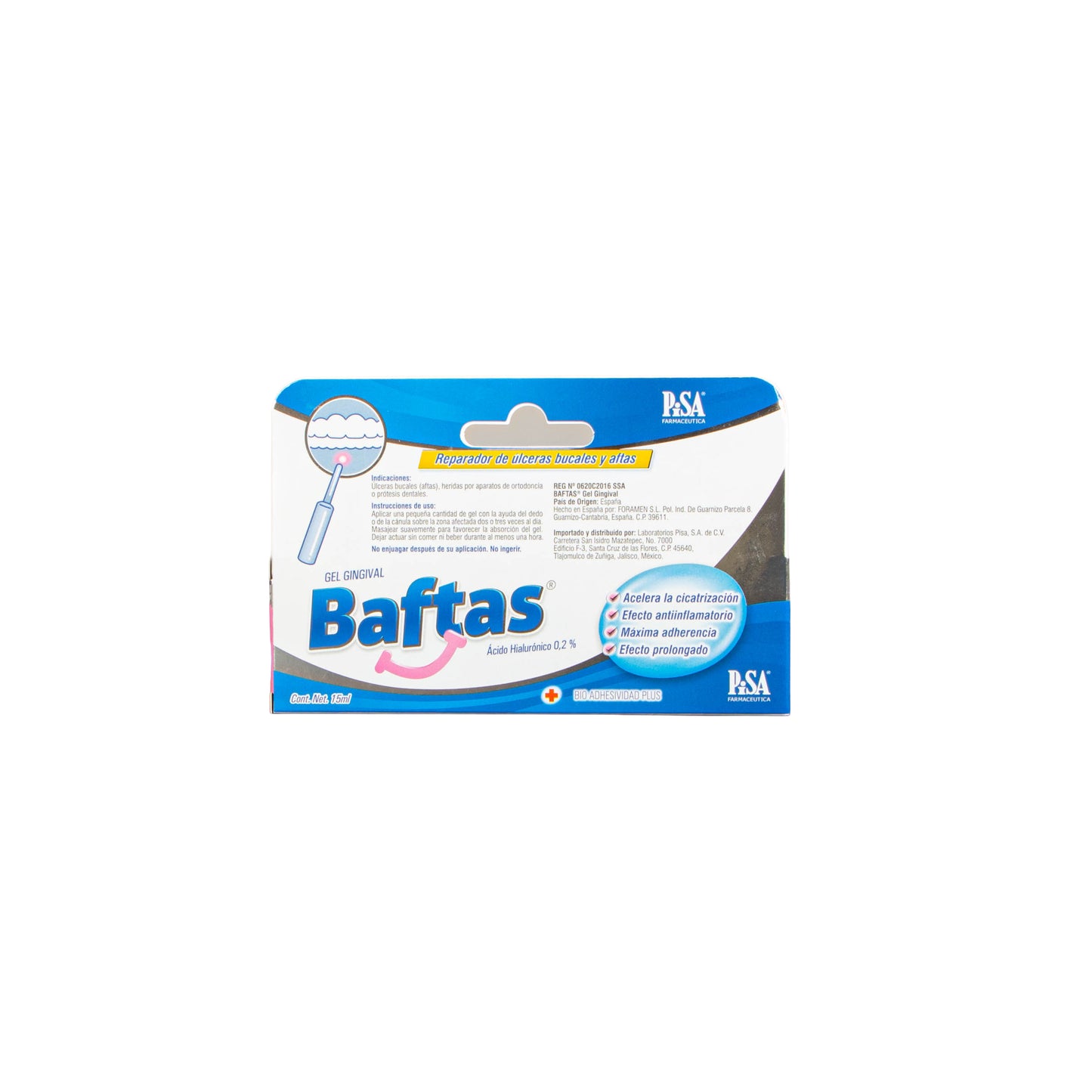 Baftas Gel Gingival 15ml – Cuidado Bucal