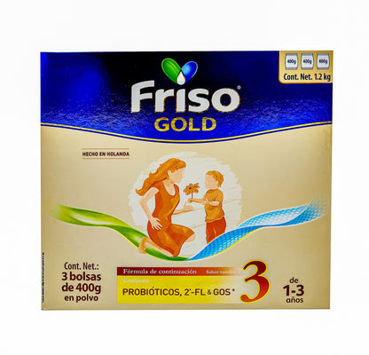 Friso Gold 3 Fórmula de Crecimiento 400 g | La Paz