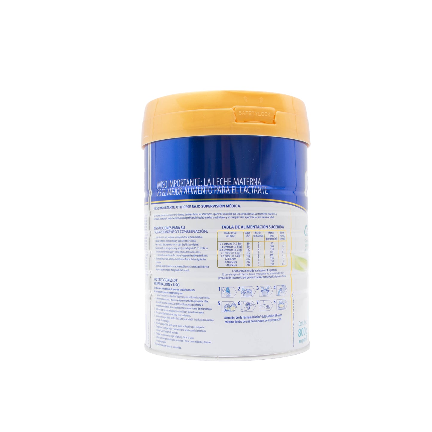 Frisolac Gold Comfort AR 800g – Fórmula Infantil
