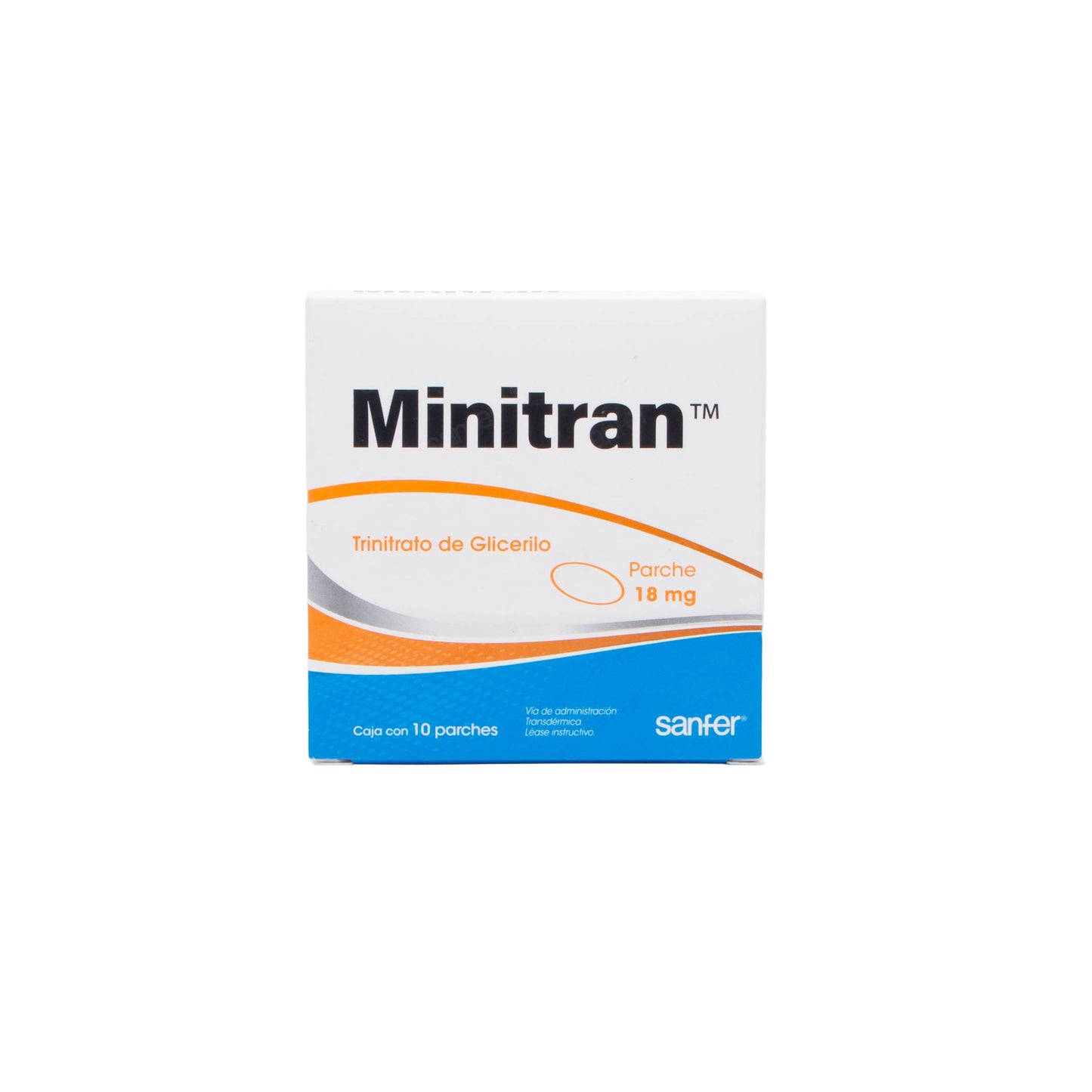 Minitran Parche 18mg – Angina de Pecho