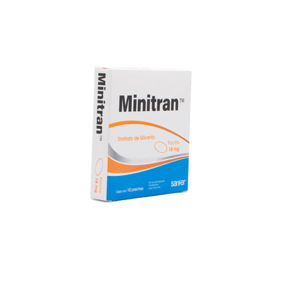 Minitran Parche 18mg – Angina de Pecho