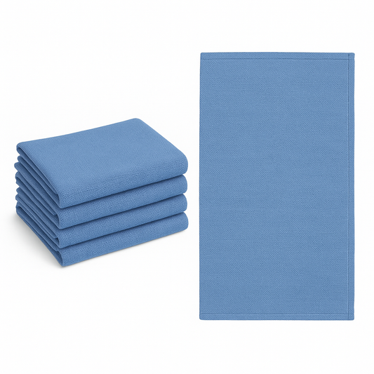 Toalla quirúrgica Estéril 100% algodón azul 35 x 65 cm, c/5 piezas