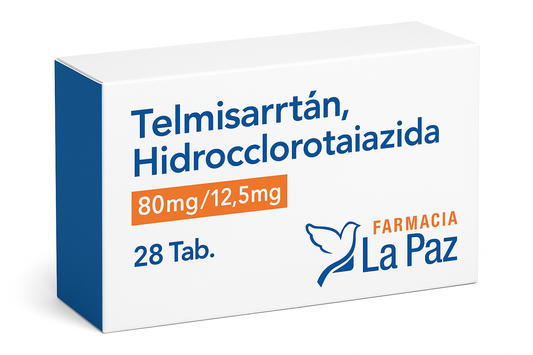 Telmisartan, Hidroclorotiazida, 80mg/12.5mg, 28 Tab.