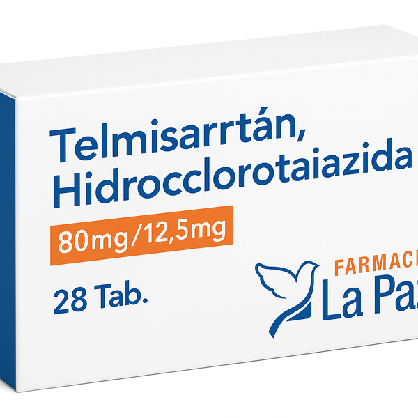 Telmisartan, Hidroclorotiazida, 80mg/12.5mg, 28 Tab.