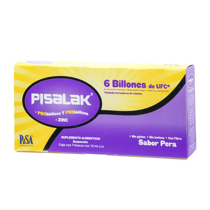 Pisalak Probióticos Con 7 Frascos