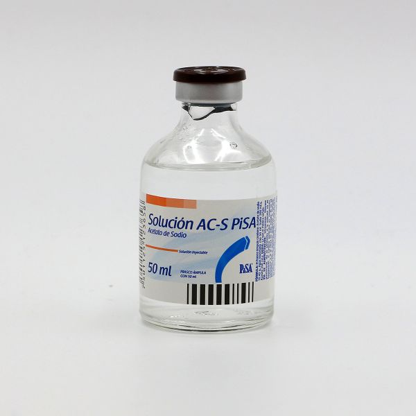 Solución AC-S, Solución Inyectable, Fco. Ámp. 50 mL