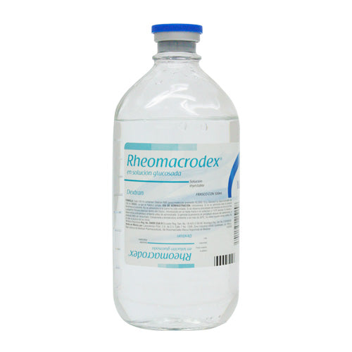Rheomacrodex 10%, Solución Glucosada, Fco. de vidrio c/500 mL